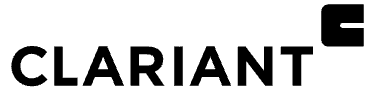 The Clariant logo on a white background is featured in this image.