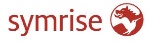 Symrise logo on a white background with Cambridge Consulting.